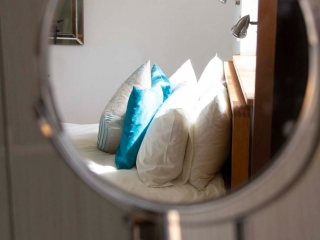 Knott Cottage self catering, Isle of Skye, mirror